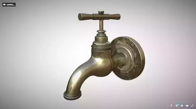old-tap antique brass faucet