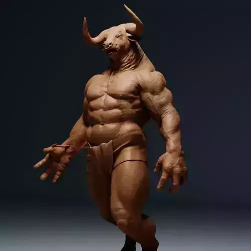 Minotaur bull