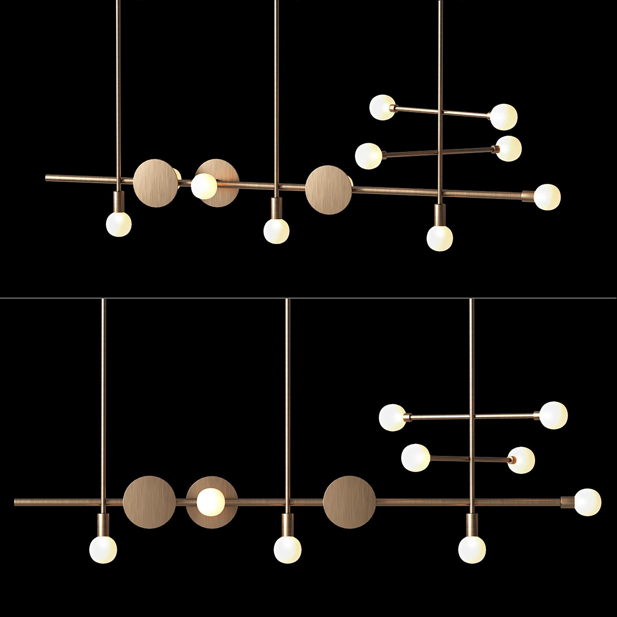 Pendant Tonk 3D model_1