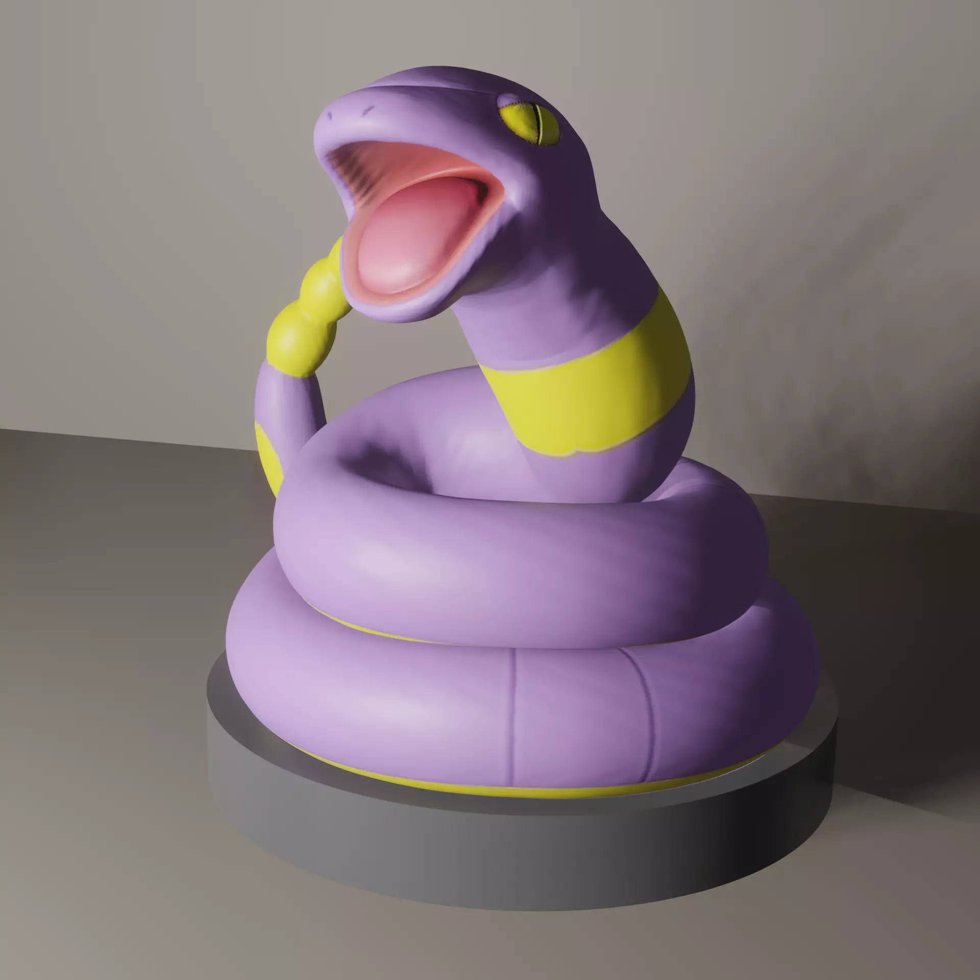 Ekans snake 3D print model_0