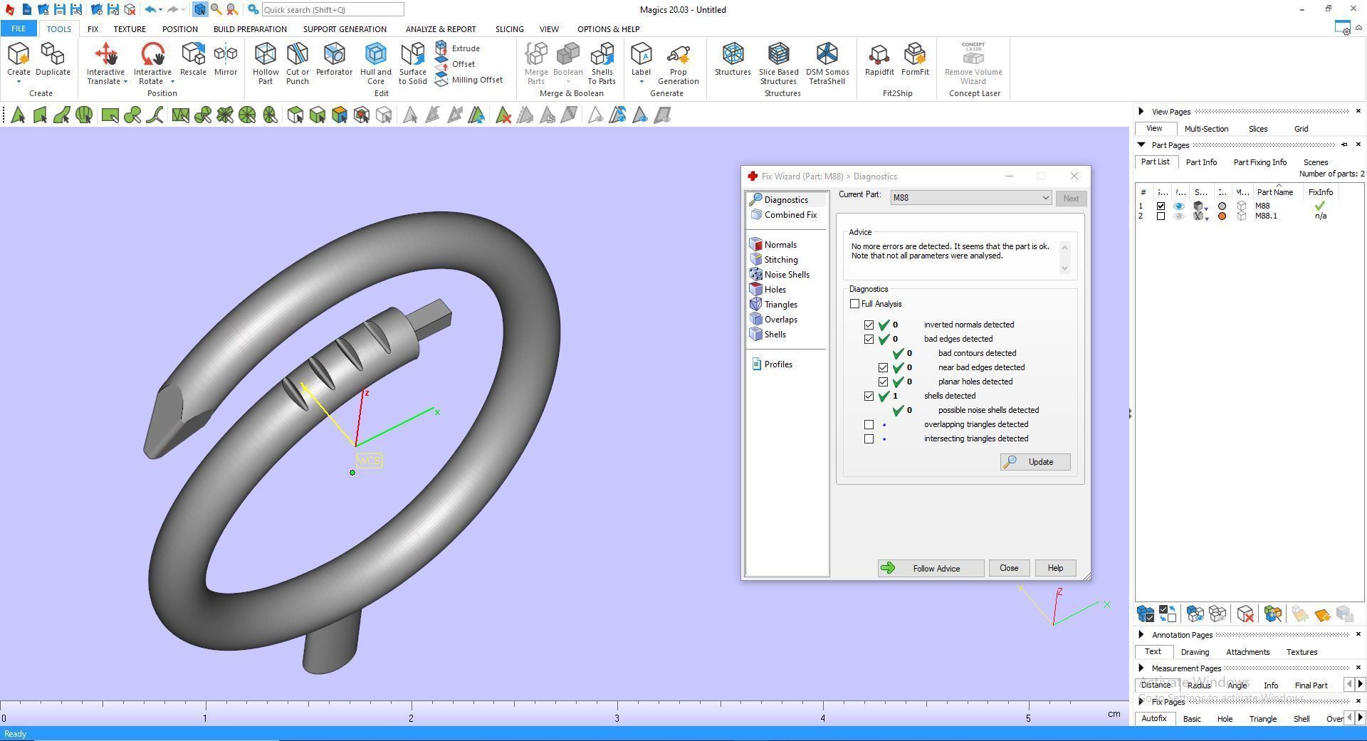 Ring M88 Women ring Size 10 US 3D print model_12