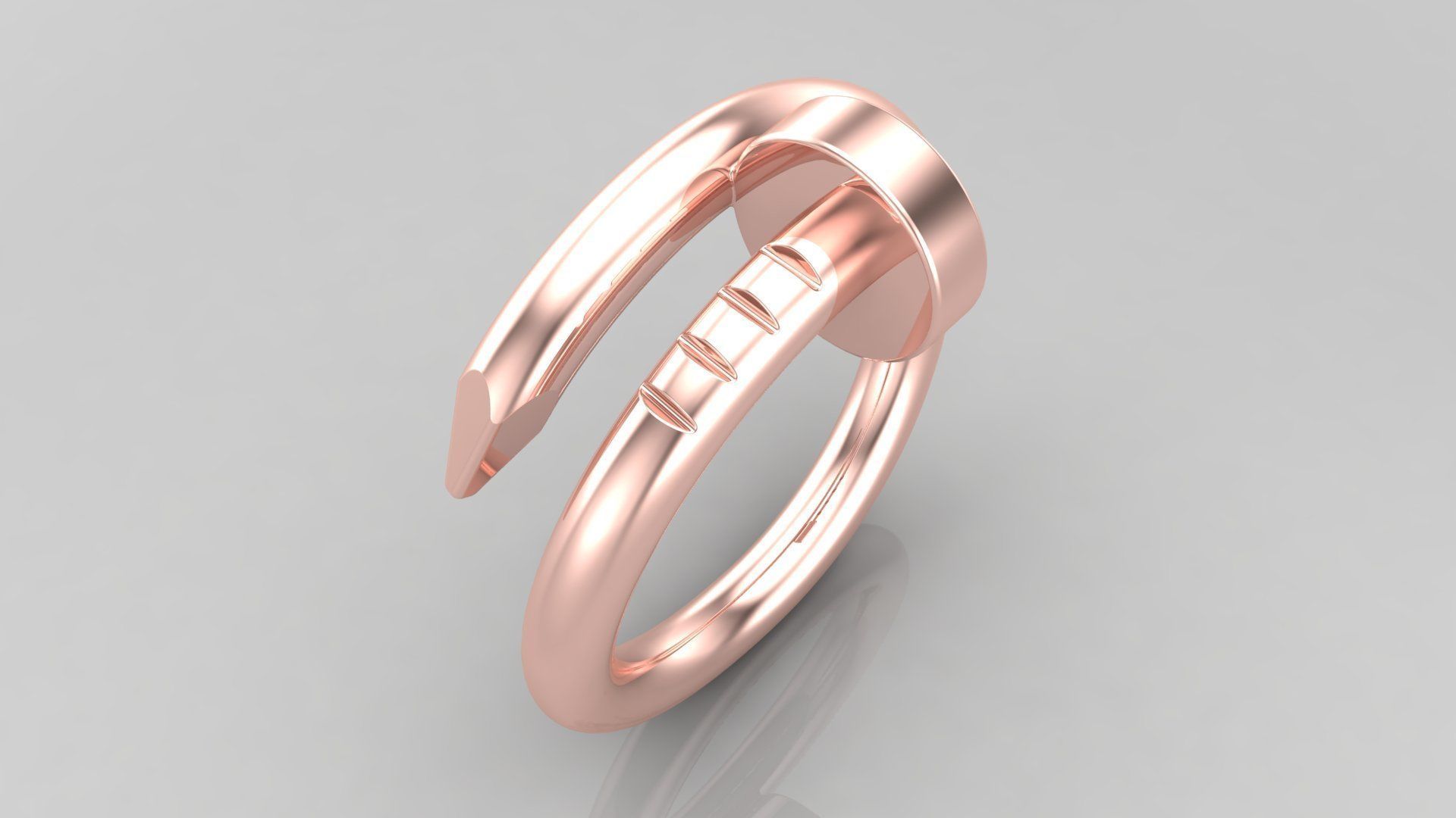 Ring M88 Women ring Size 10 US 3D print model_15