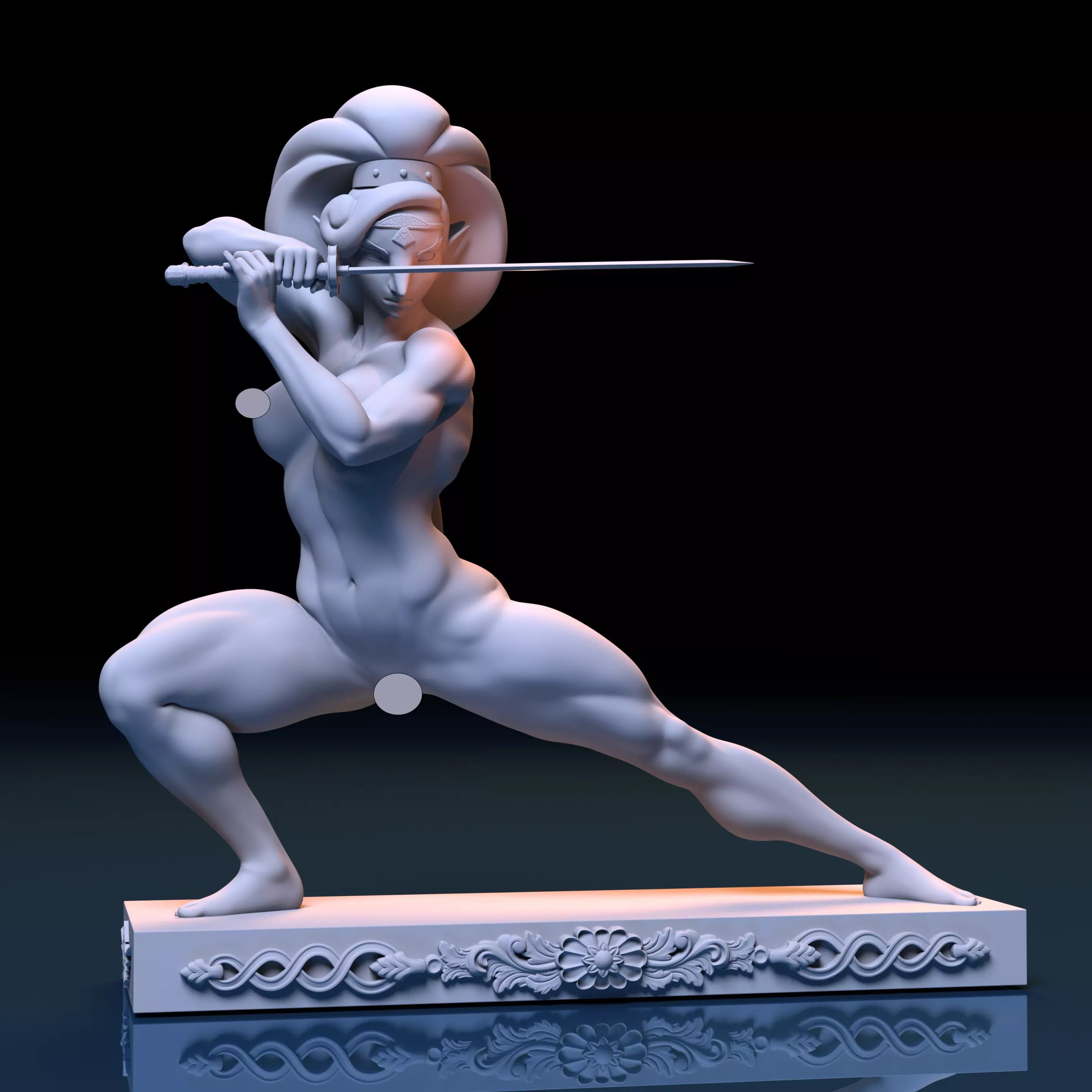 Urbosa - Breath of the Wild 3D print model_0