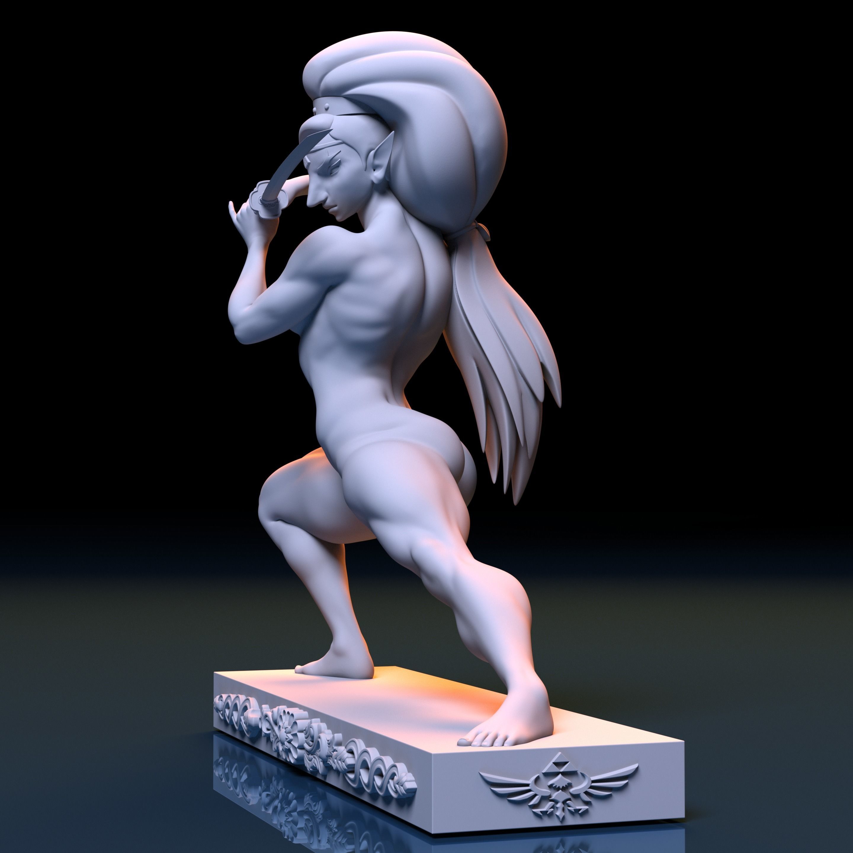 Urbosa - Breath of the Wild 3D print model_1