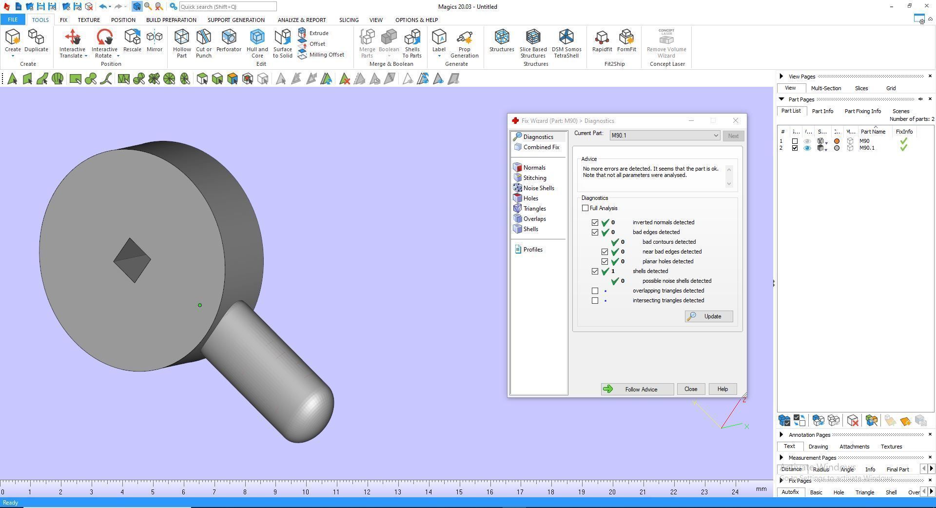 Ring M90 Women ring  Size 10 5 US 3D print model_13