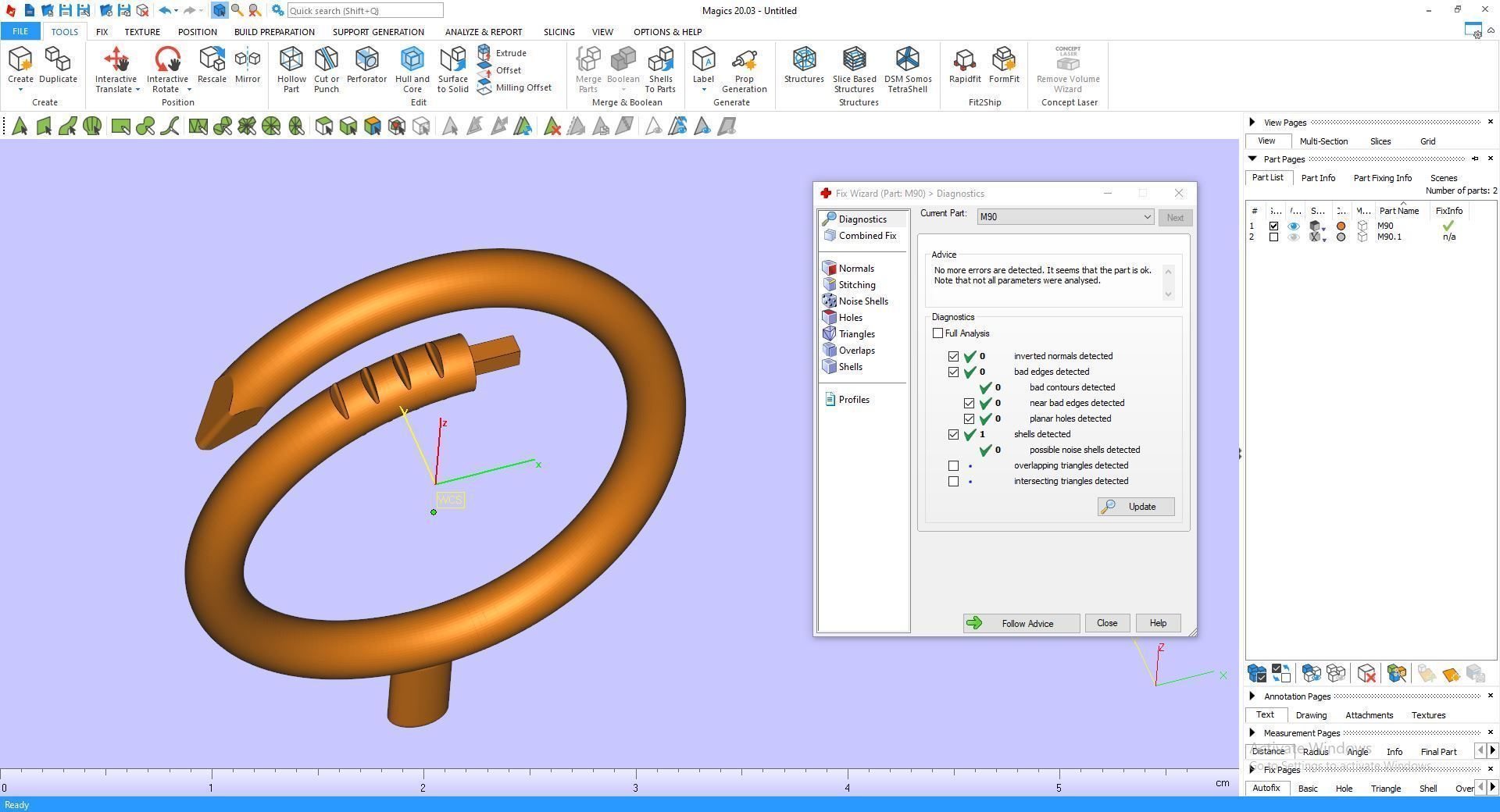 Ring M90 Women ring  Size 10 5 US 3D print model_12