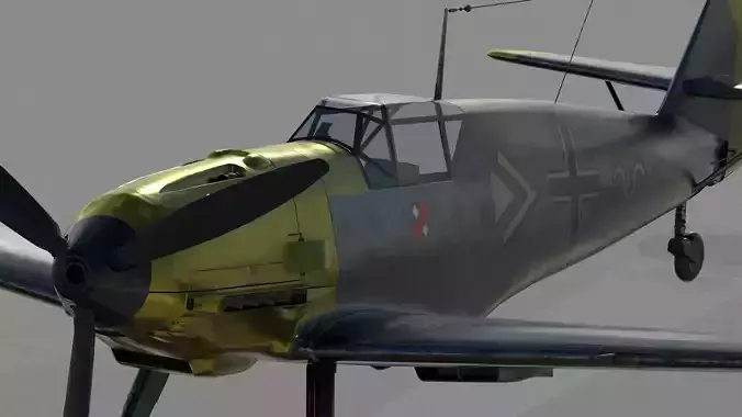 Messerschmitt Bf 109 3D model