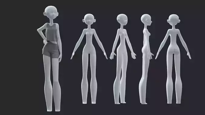Stylized Girl 2
