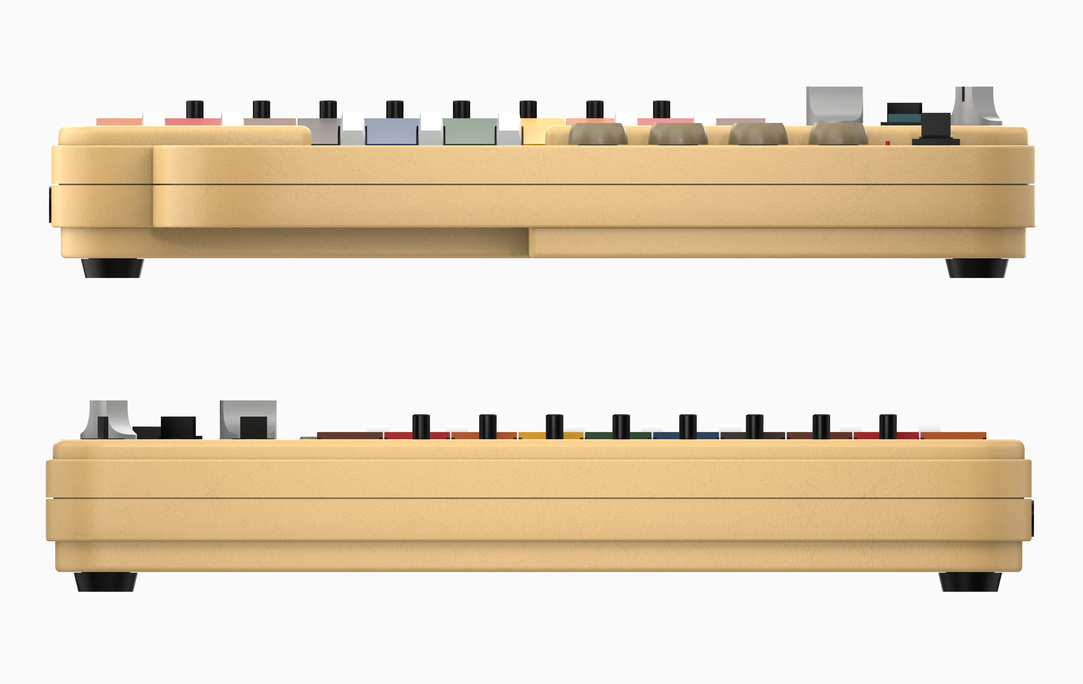 Rainbow Synth Noystoise 09 Low-poly 3D model_5