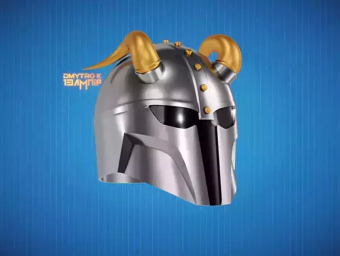Viking Mandalorian Helmet