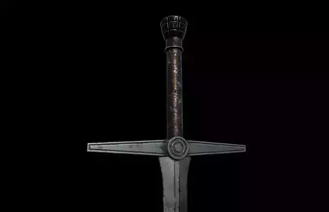 Gor The God Butcher Necro Sword 3d digital file 3D print model