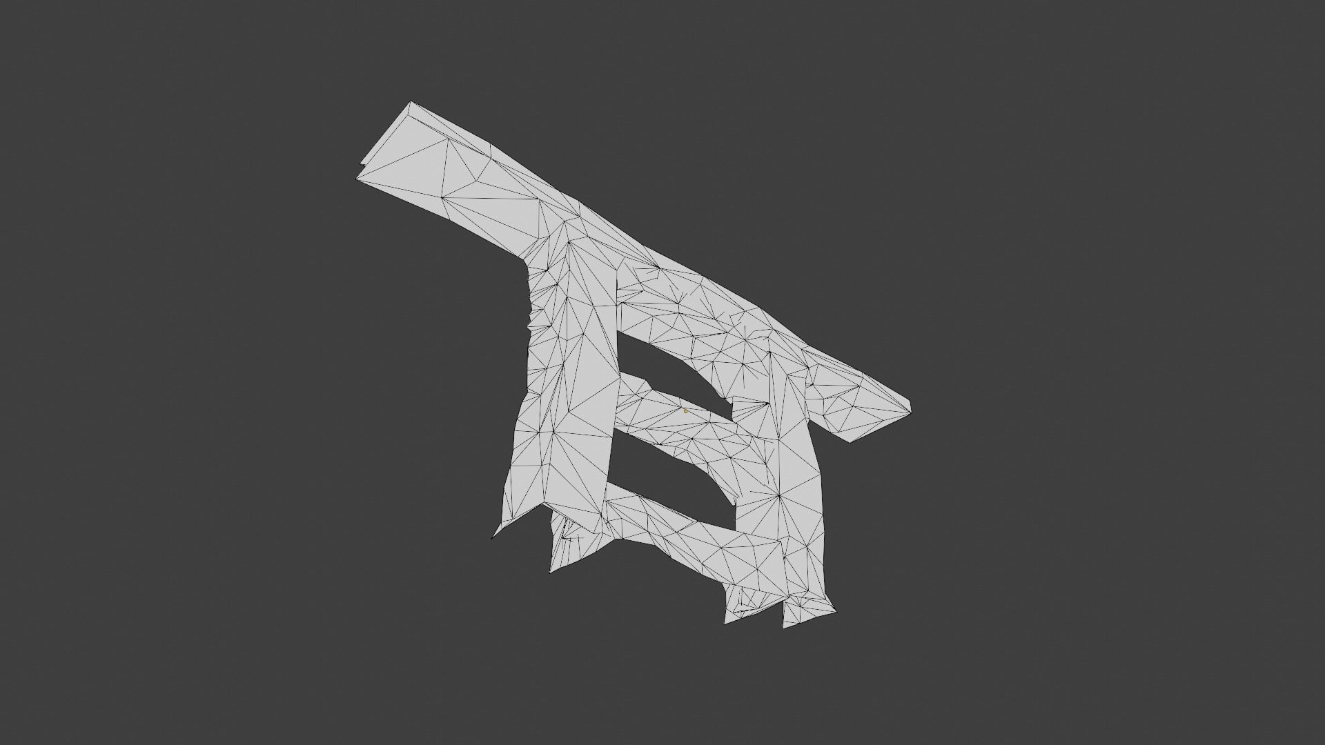 Realistic PBR Crypt Model stone structure lit up at night Low-poly 3D model_4