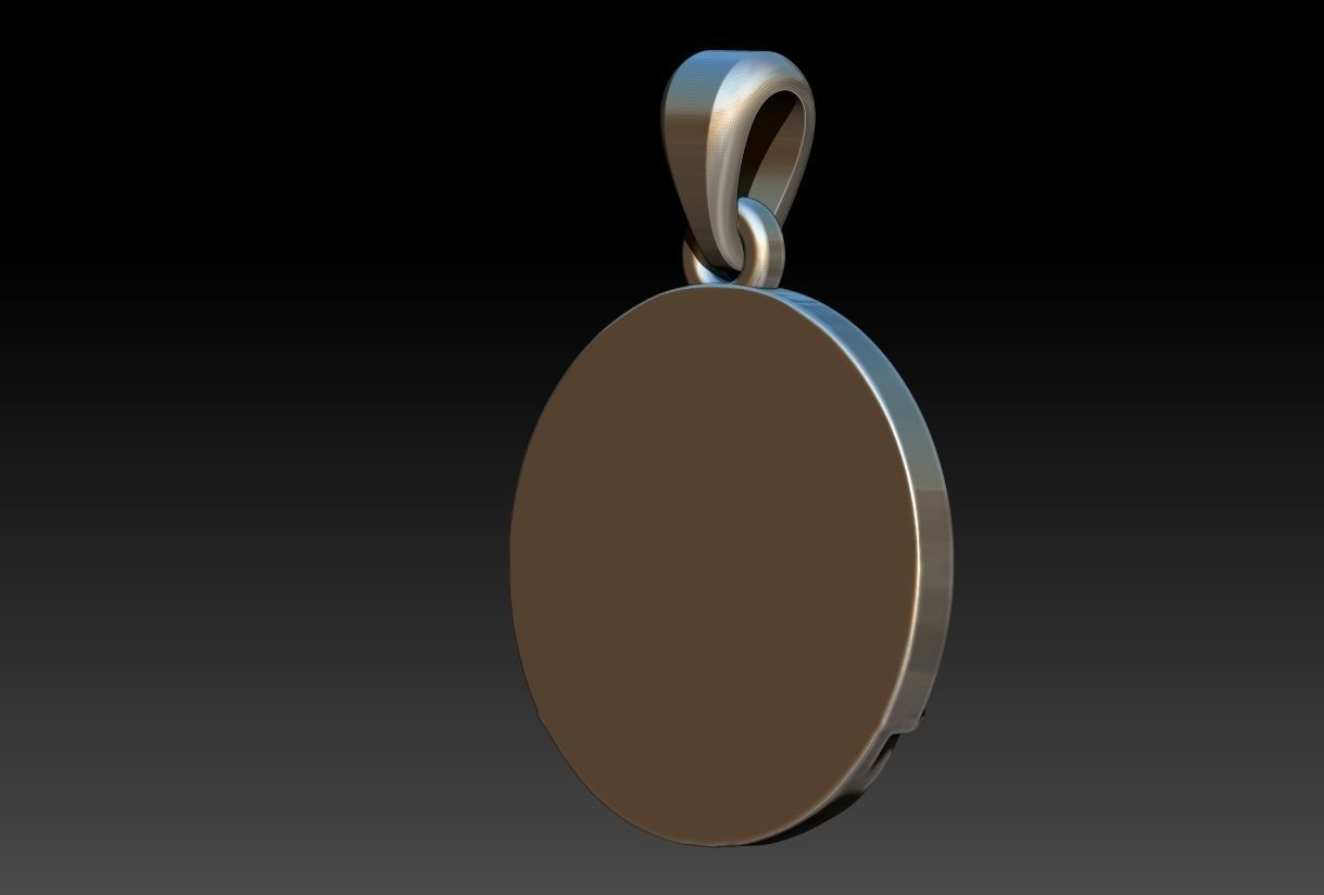Claddagh Pendant 3D print model_6