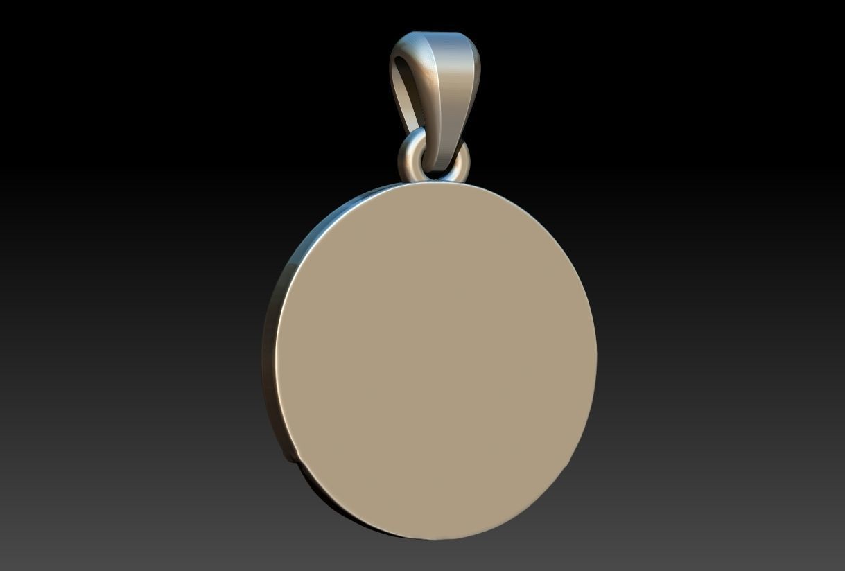 Claddagh Pendant 3D print model_8
