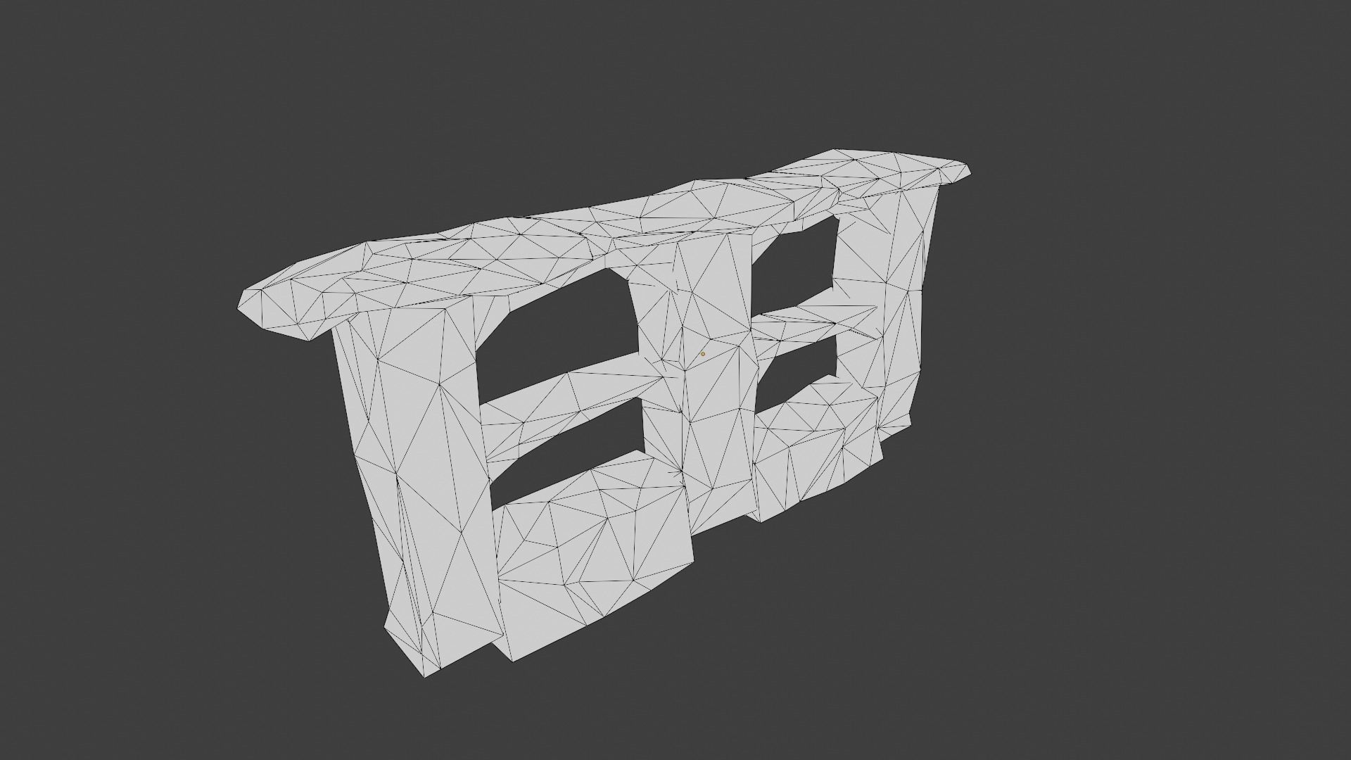 Twin Grottos 3D Model Low-poly 3D model_3