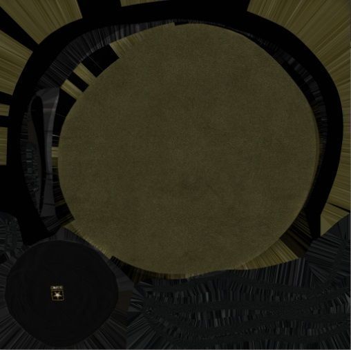  Military Hat Beret Set  Low-poly 3D model_29