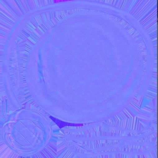  Military Hat Beret Set  Low-poly 3D model_36