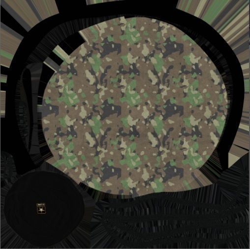  Military Hat Beret Set  Low-poly 3D model_31