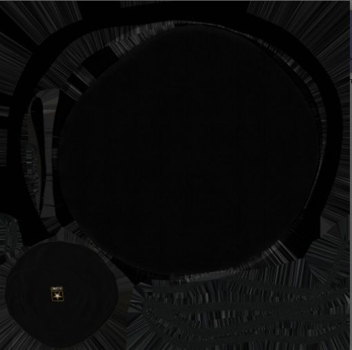  Military Hat Beret Set  Low-poly 3D model_30