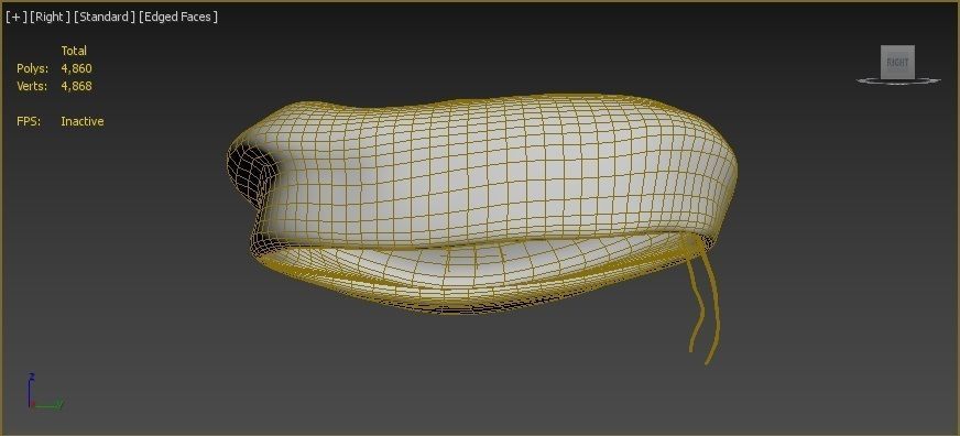  Military Hat Beret Set  Low-poly 3D model_24