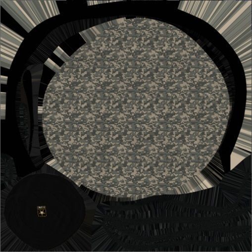  Military Hat Beret Set  Low-poly 3D model_32