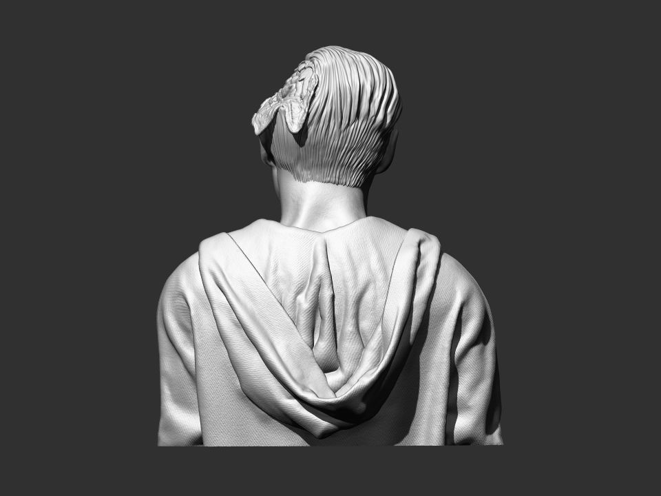 VICTOR PASCOW  PET SEMATARY BUST OBJ Printable 3D model 3D model_10