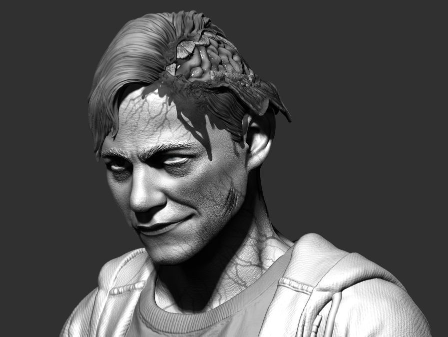 VICTOR PASCOW  PET SEMATARY BUST OBJ Printable 3D model 3D model_1