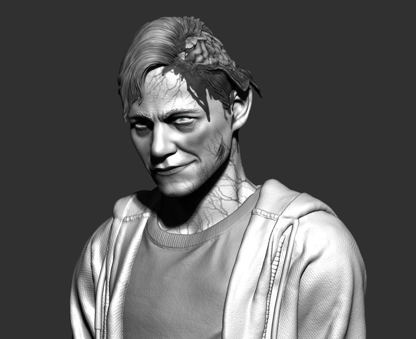 VICTOR PASCOW  PET SEMATARY BUST OBJ Printable 3D model 3D model_4