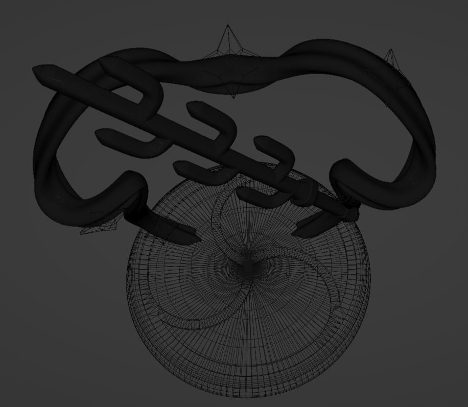 Chiljido Spiritual Weapon 3D print model_5