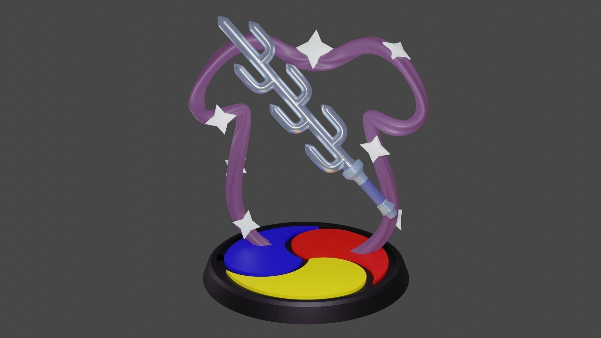 Chiljido Spiritual Weapon 3D print model_1