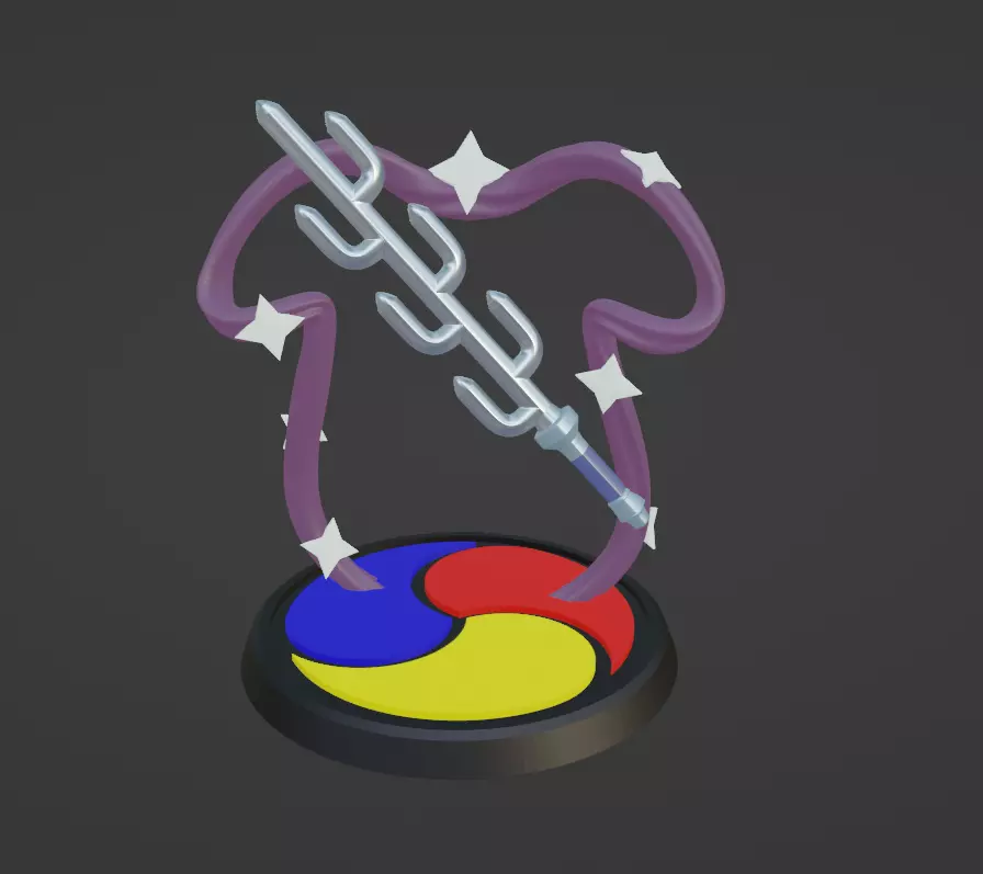 Chiljido Spiritual Weapon 3D print model_0