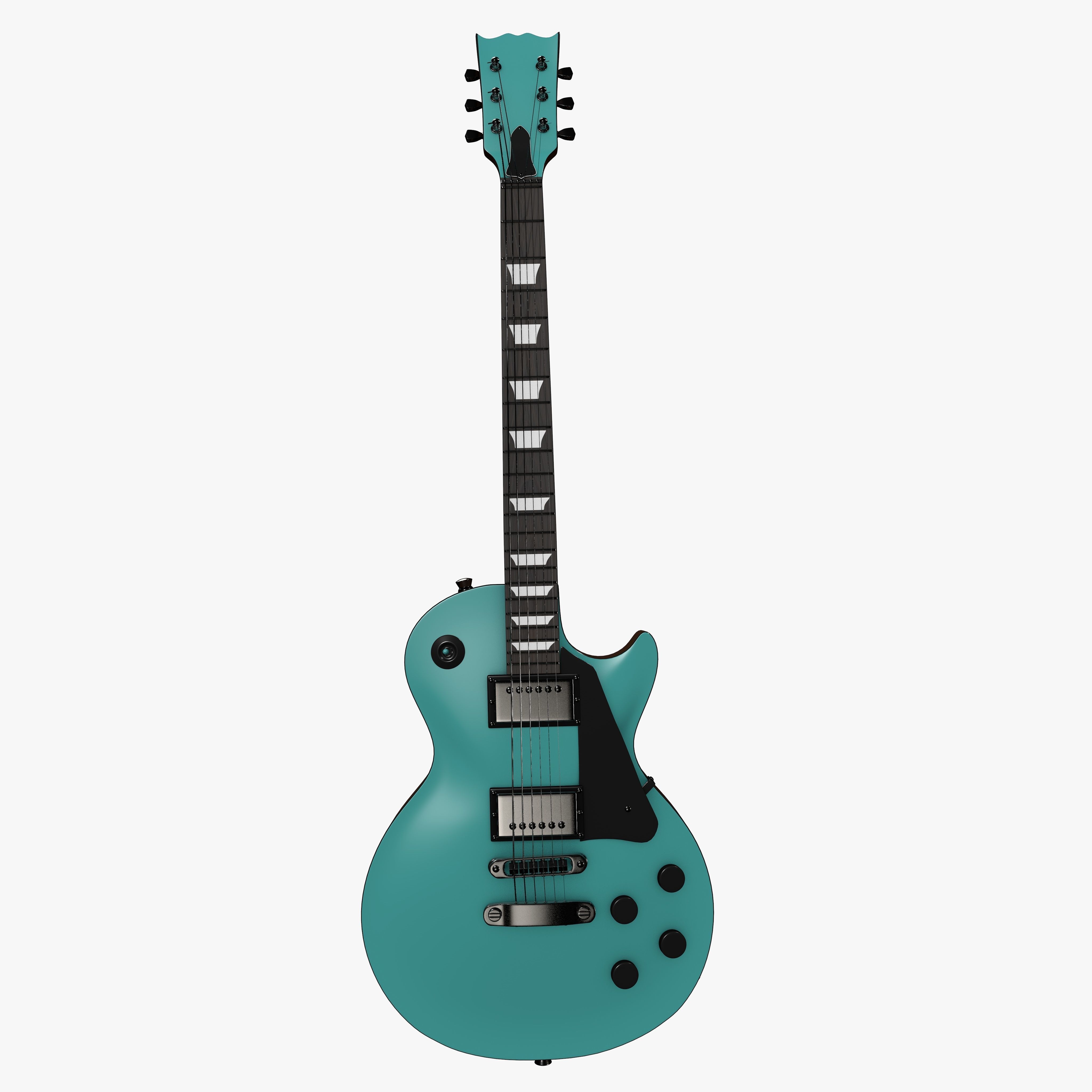 Electric Guitar 3D model_15