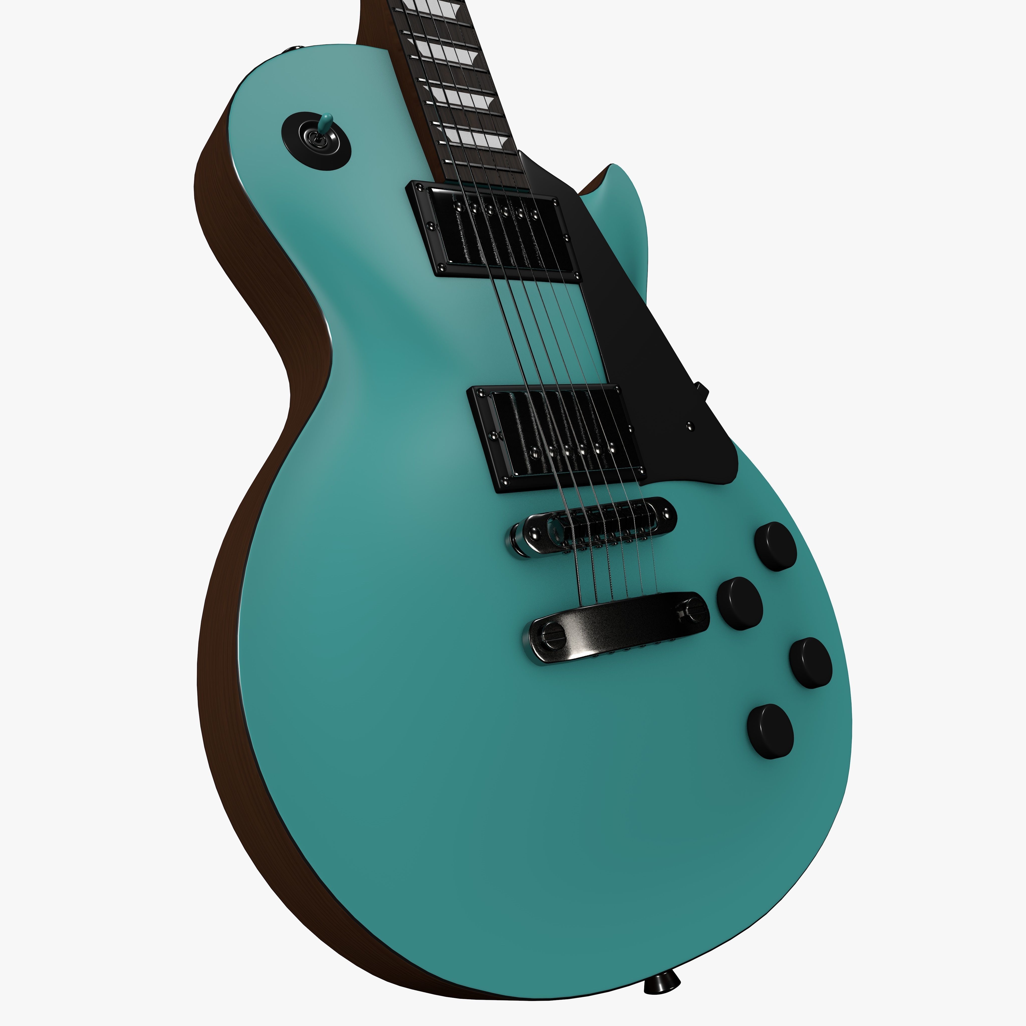 Electric Guitar 3D model_8