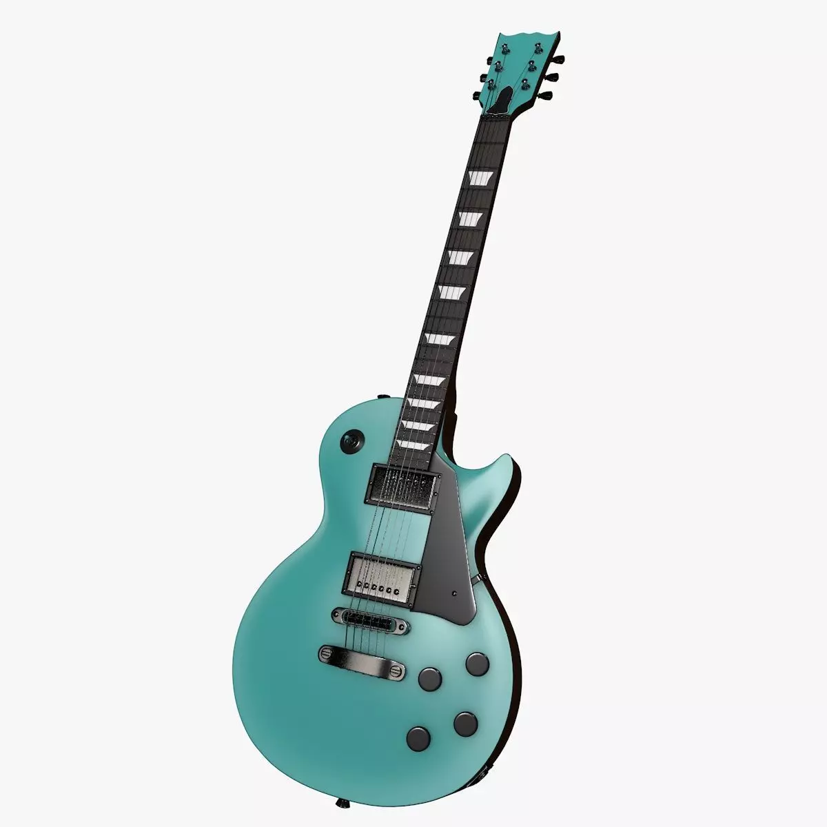 Electric Guitar 3D model_0