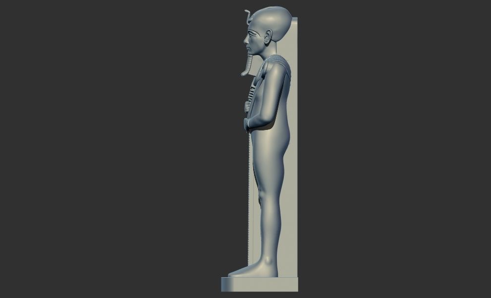 Ancient Egyptian god Khonsu 3D Printable model  3D print model_2