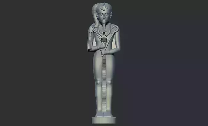Ancient Egyptian god Khonsu 3D Printable model  3D print model