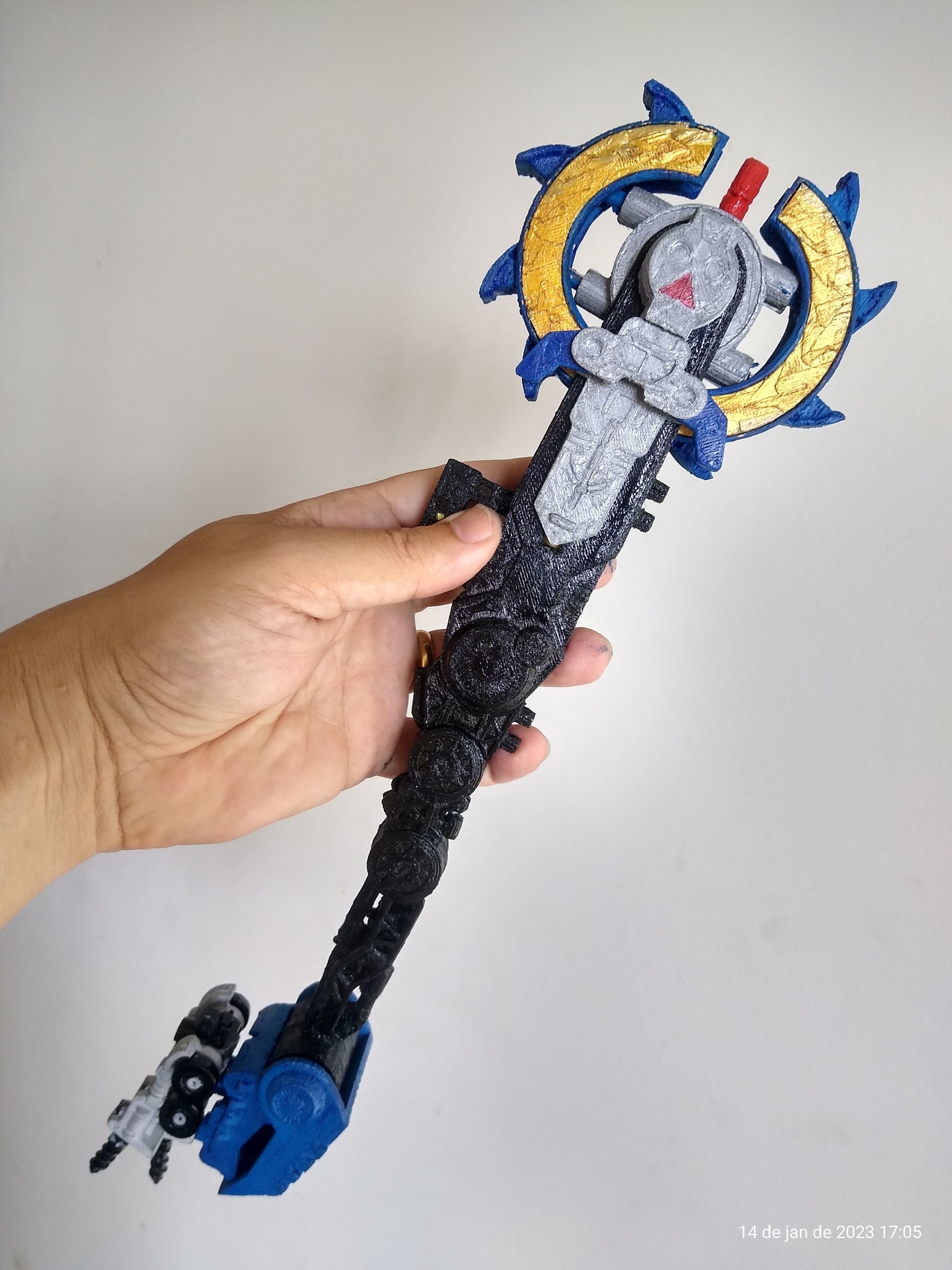 TRANSFORMERS METROPLEX CYBERTRON EXCAVATOR CLAW and DRILLBIT 3D print model_3