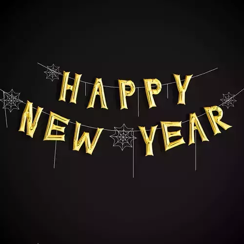 Balloons Happy New Year