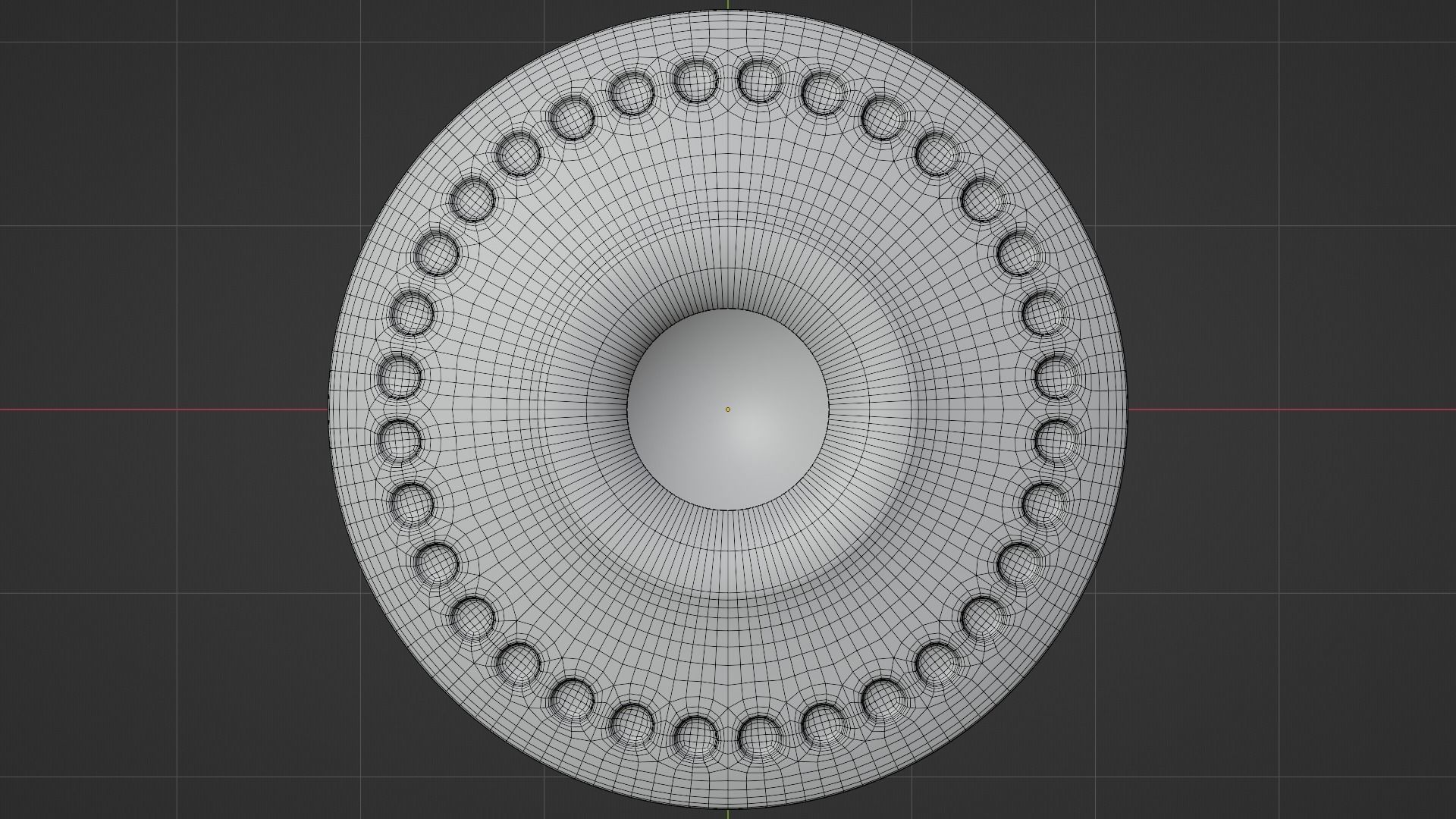 MYSTICAL FLYING SAUCER UFO Low-poly 3D model_8