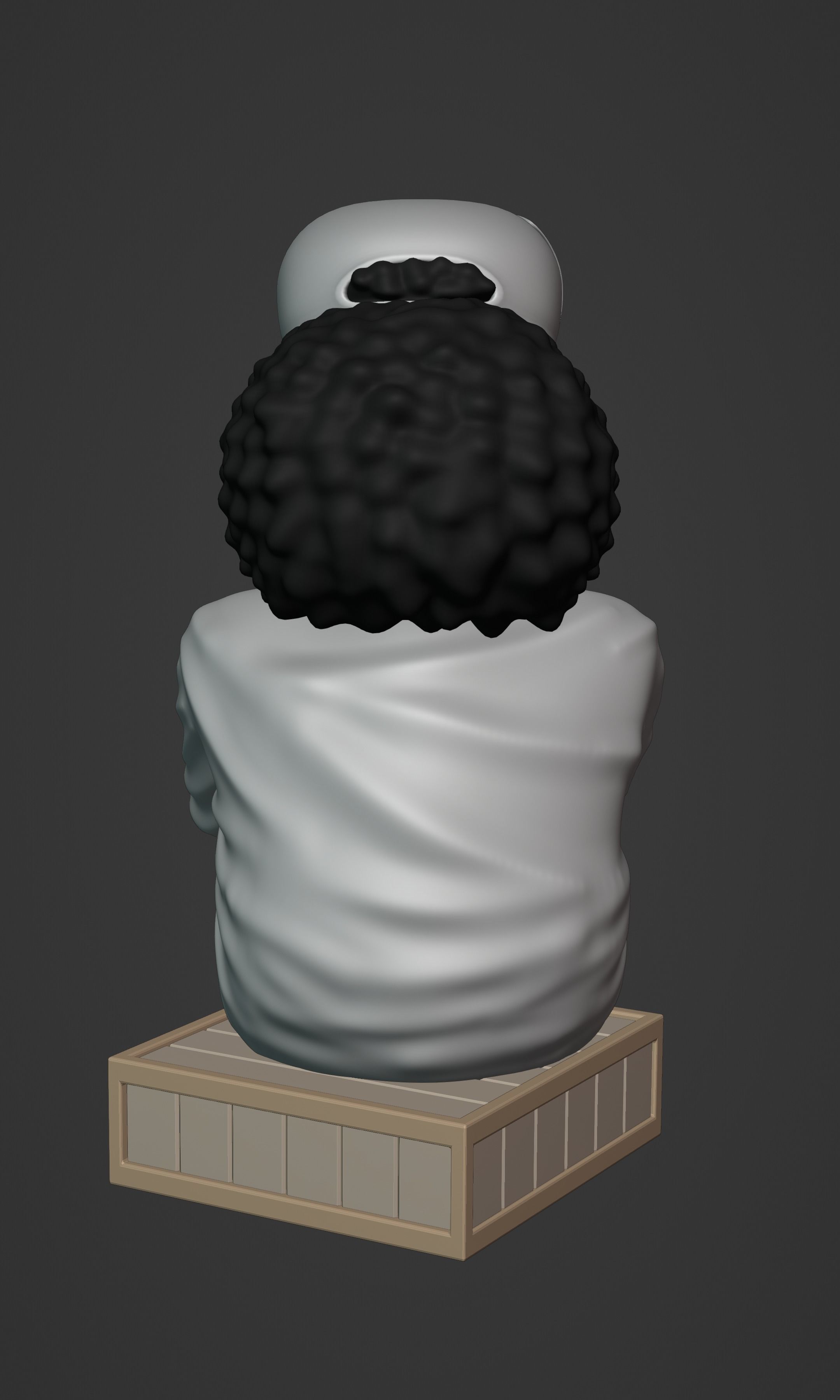 BLACKBEARD MARSHAL D TEACH KID VERSION ONE PIECE Low-poly 3D model_12