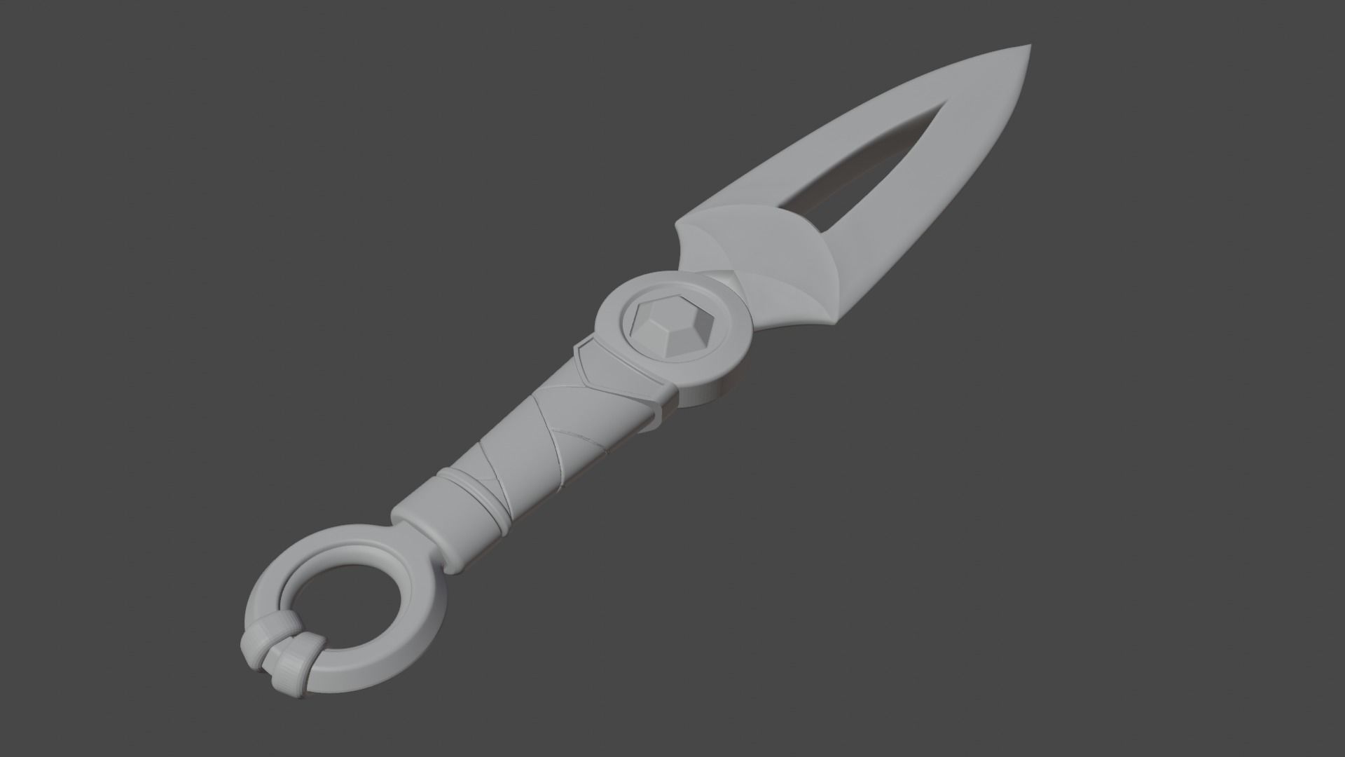Overwatch - Kiriko Witch kunai 3D print model_3