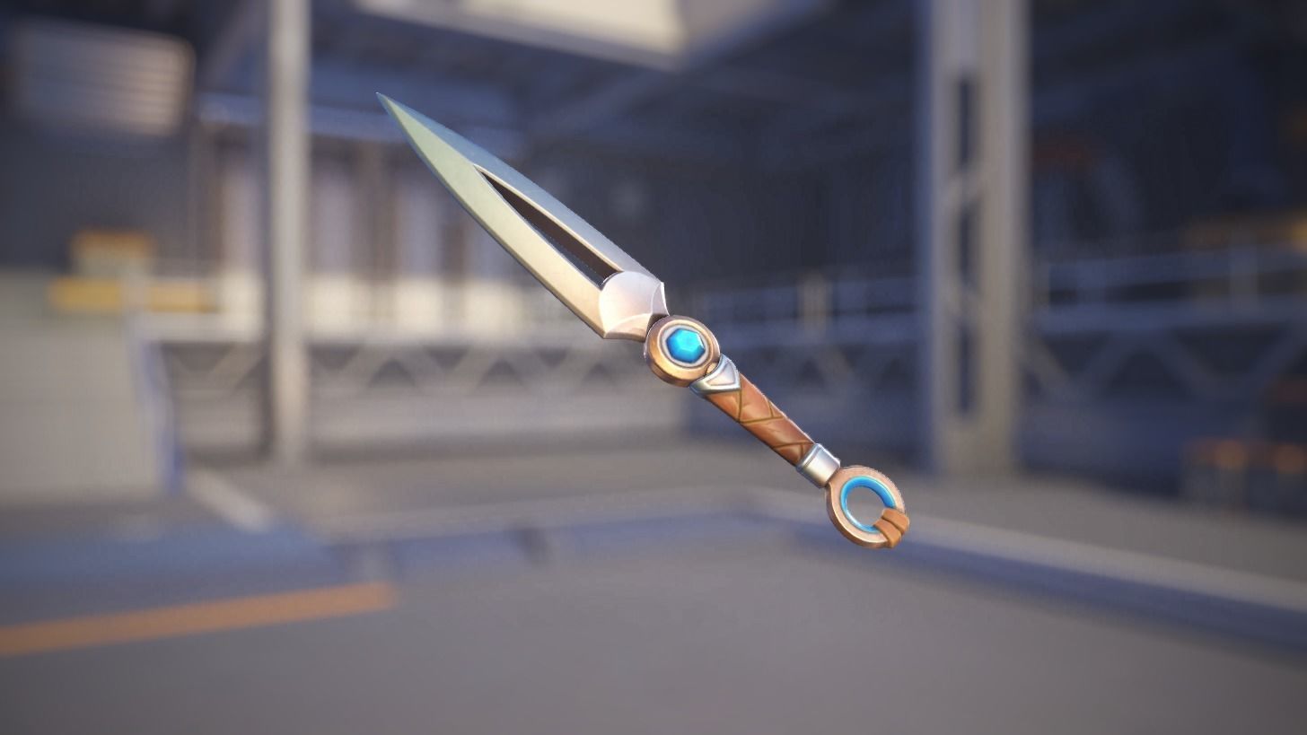 Overwatch - Kiriko Witch kunai 3D print model_2