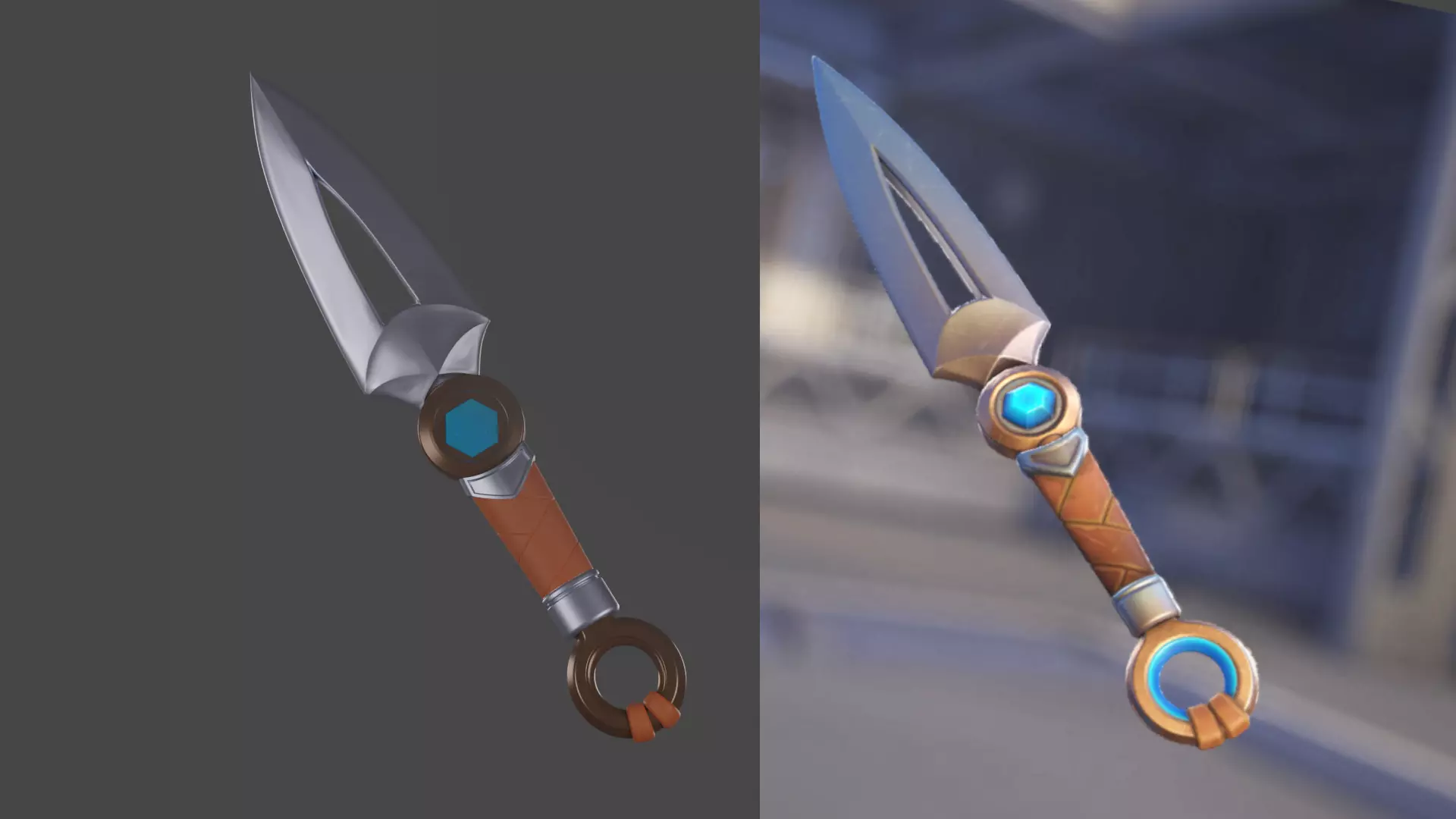 Overwatch - Kiriko Witch kunai 3D print model_0