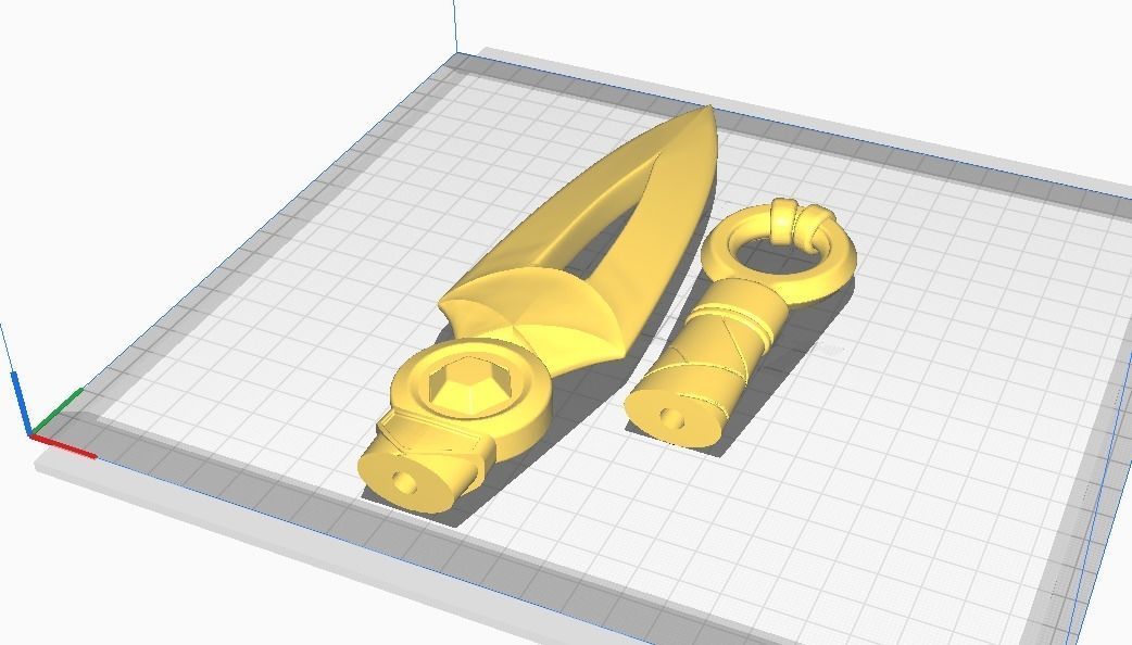 Overwatch - Kiriko Witch kunai 3D print model_5