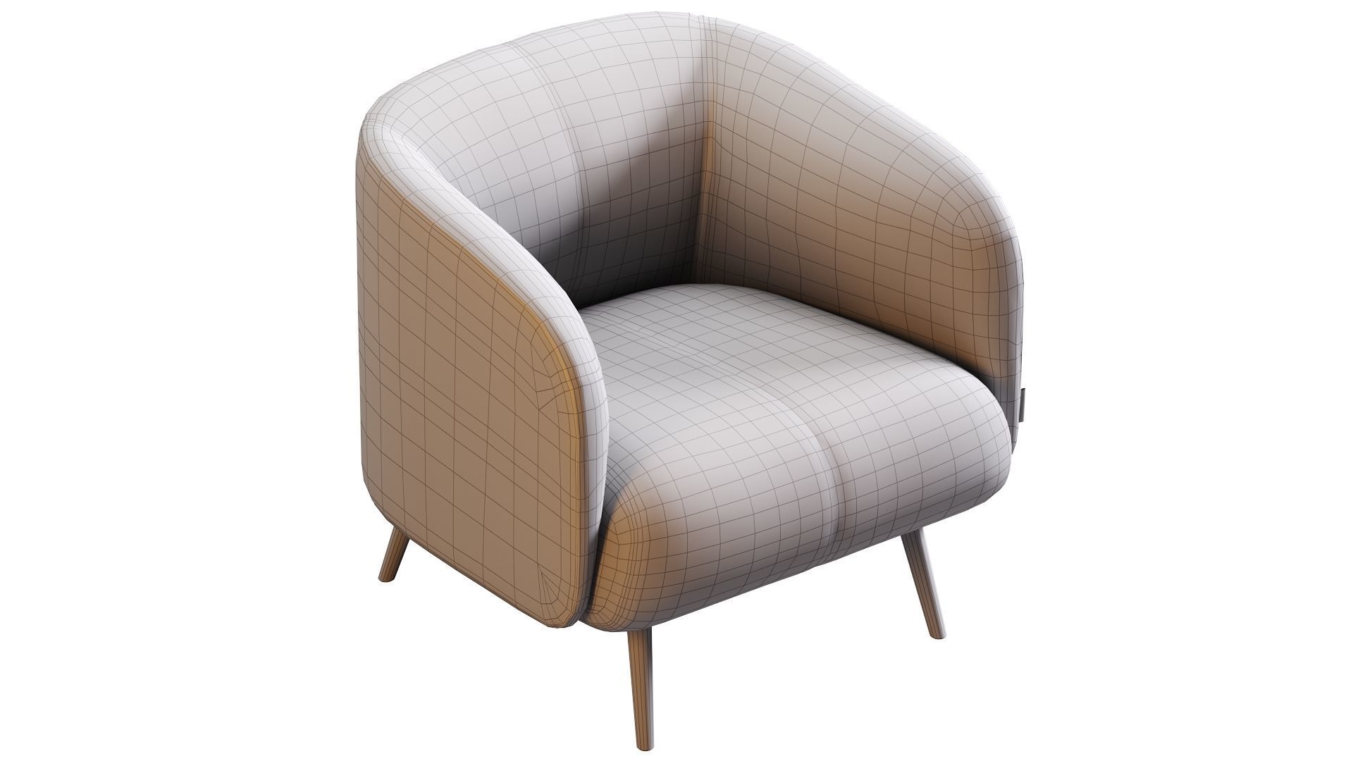 Low Poly Laskasas AMALFI Low-poly 3D model_16