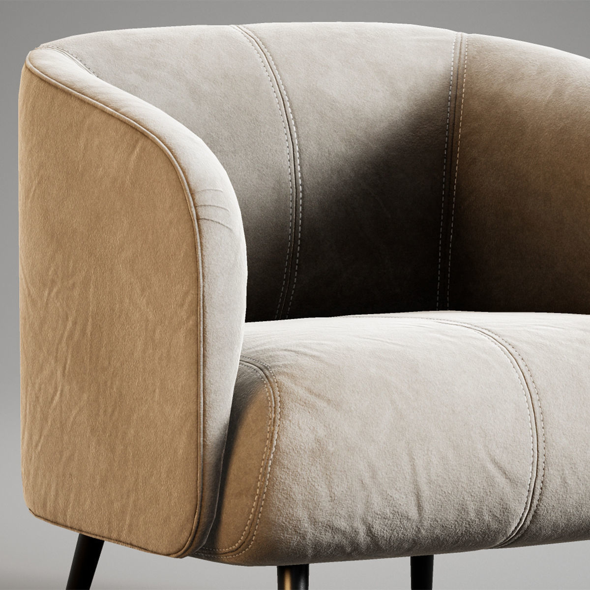 Low Poly Laskasas AMALFI Low-poly 3D model_1