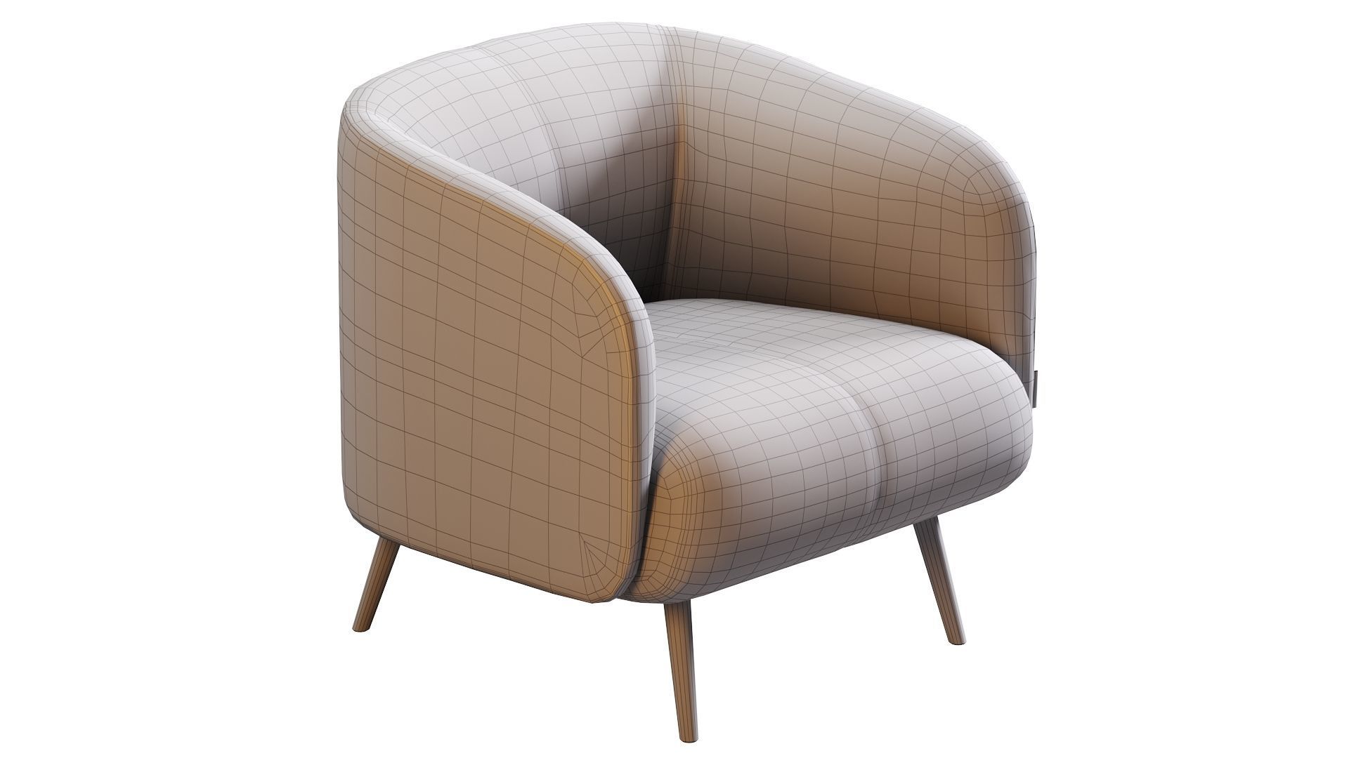 Low Poly Laskasas AMALFI Low-poly 3D model_21