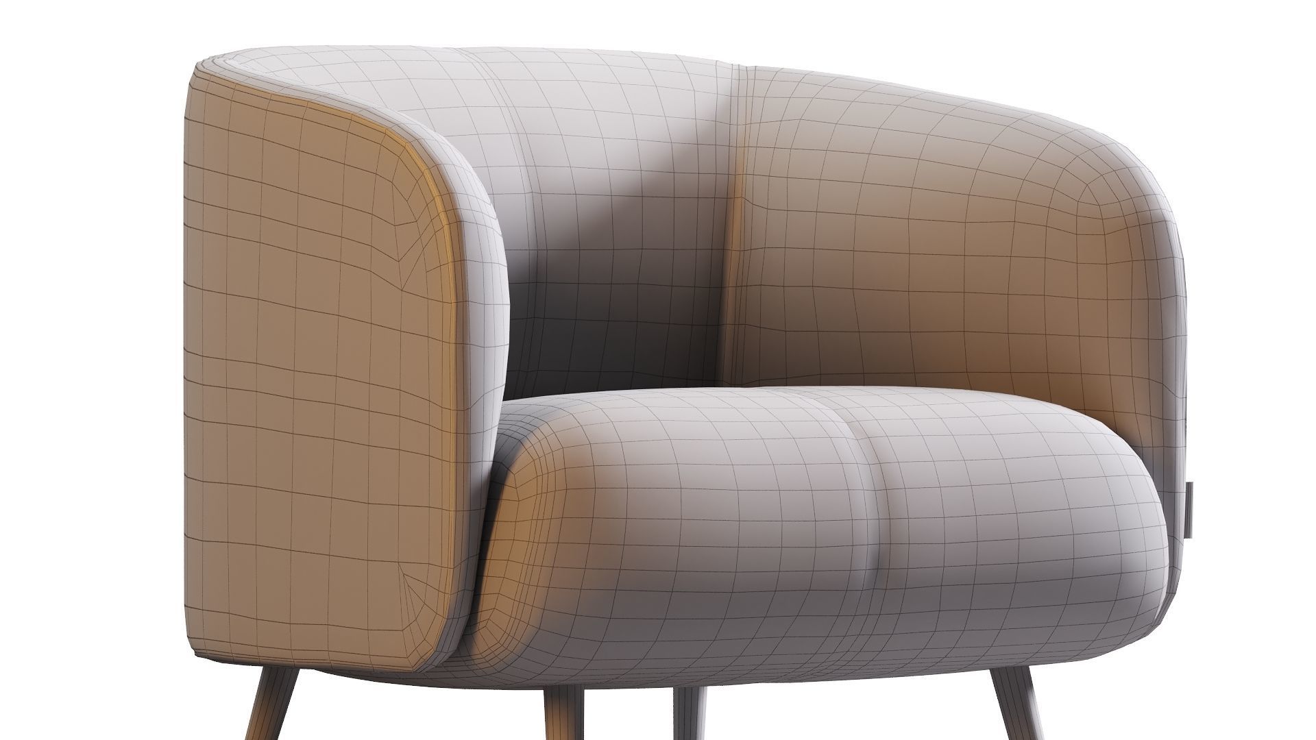 Low Poly Laskasas AMALFI Low-poly 3D model_19