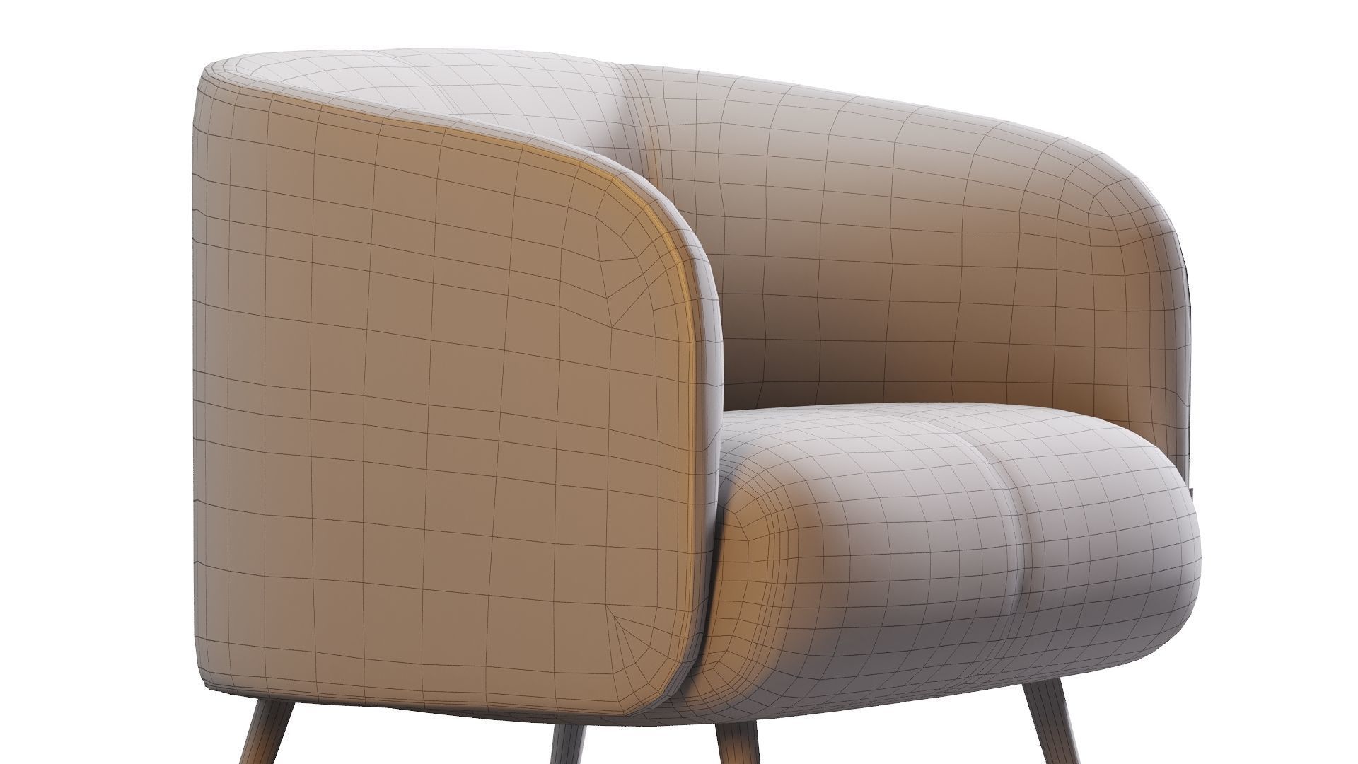 Low Poly Laskasas AMALFI Low-poly 3D model_20