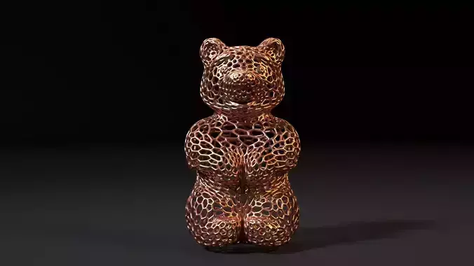Bear Marmalade 3D print model